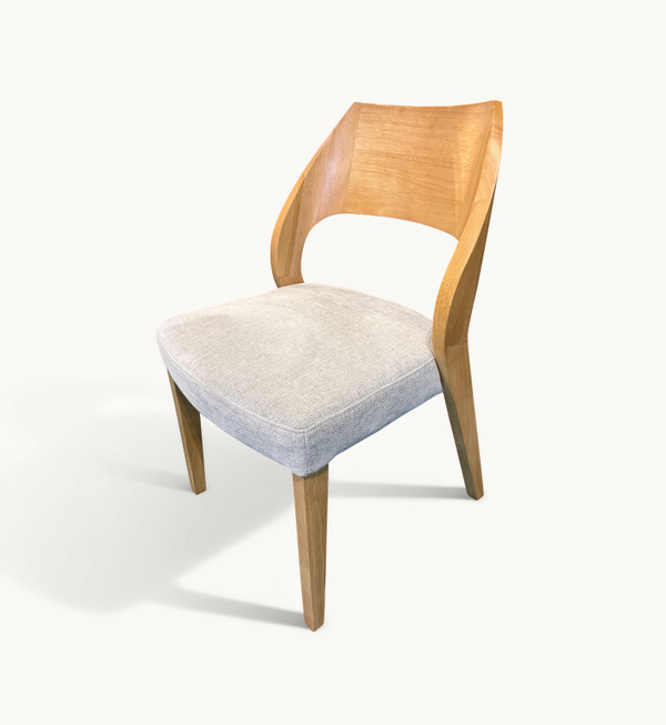 Ava Dining Chair - Shades Grey Fabric