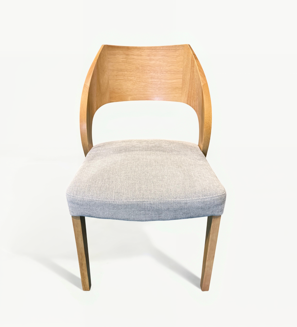 Ava Dining Chair (Pair) - Shades Grey Fabric