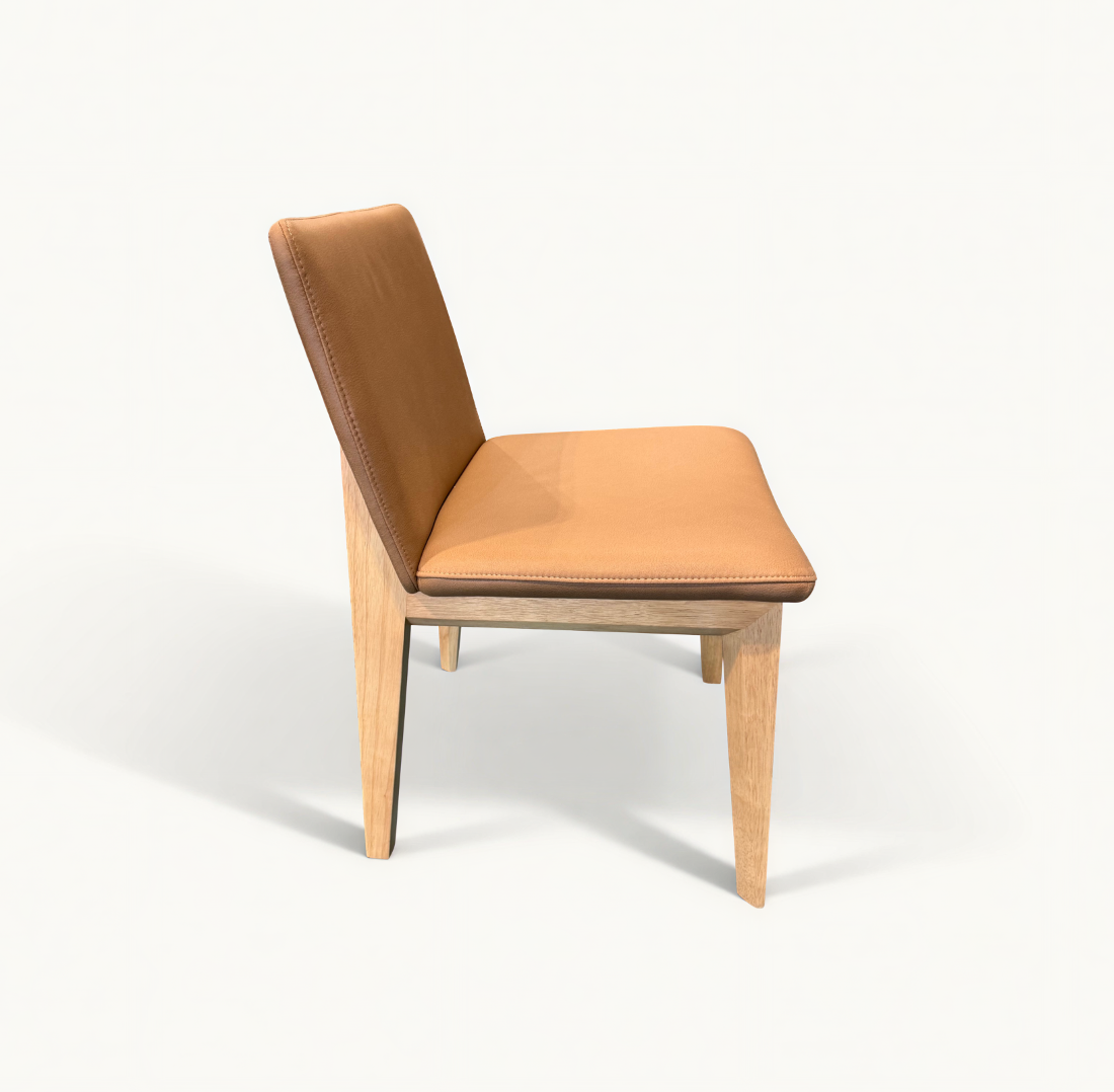 Hawksburn Dining Chair (Pair) - Vintage Tan Endurotek
