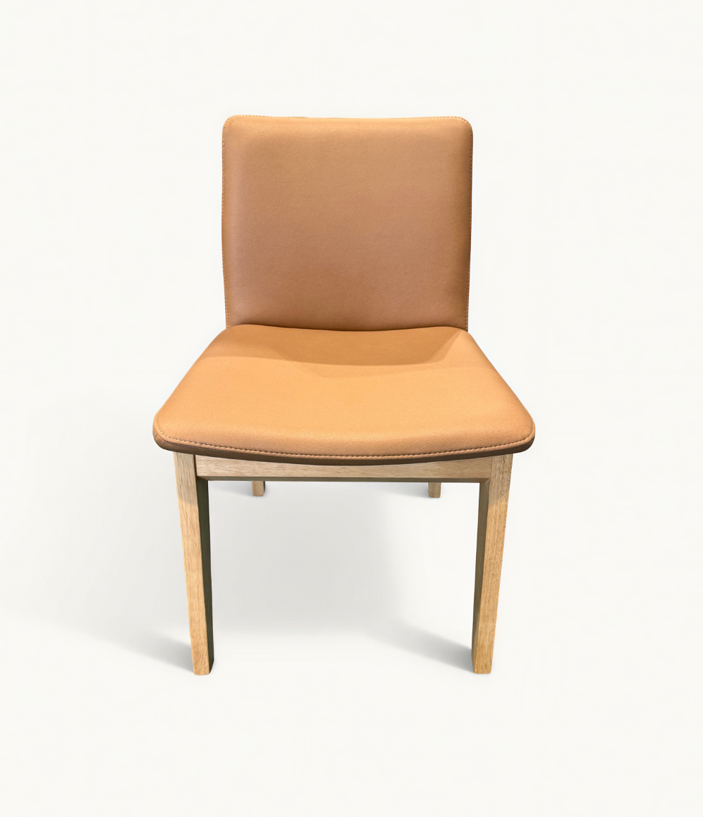 Hawksburn Dining Chair (Pair) - Vintage Tan Endurotek