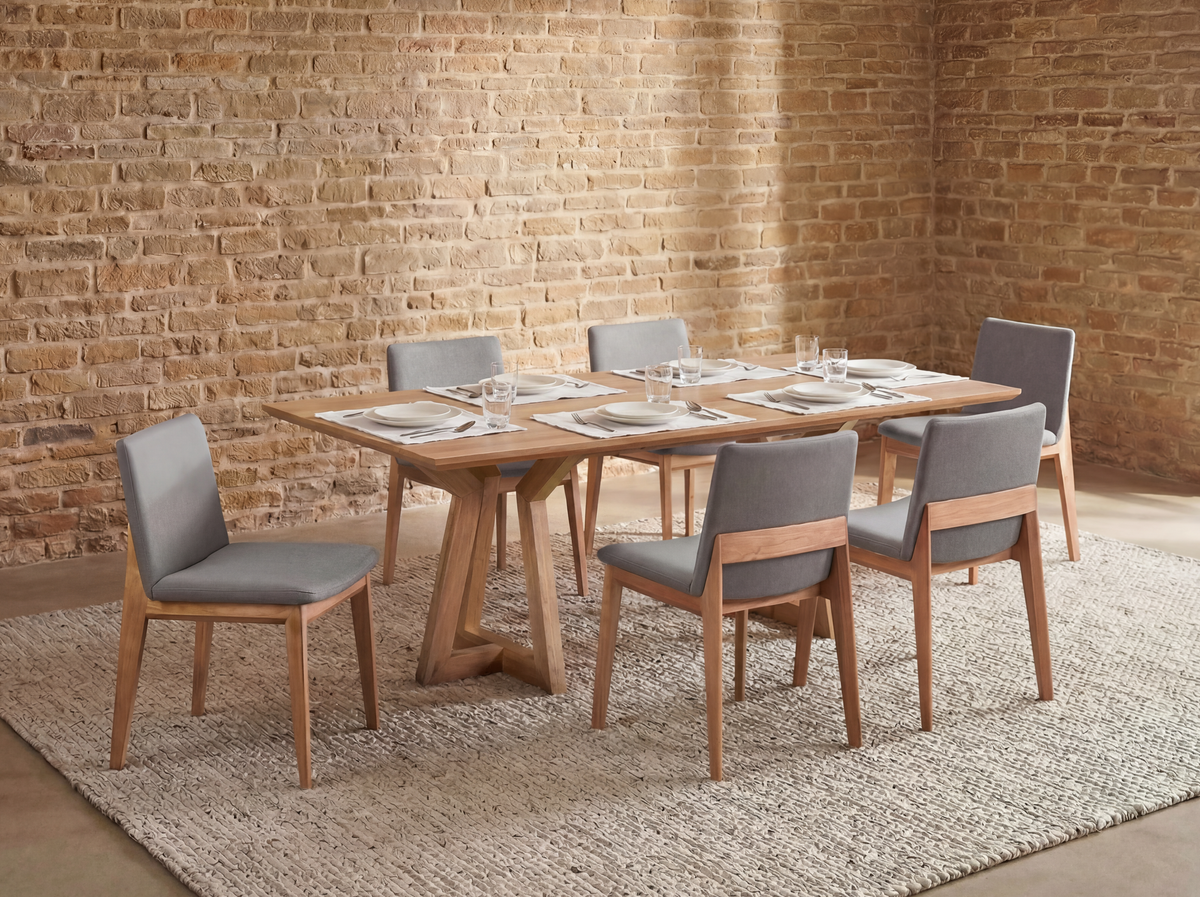 Hawksburn Dining Table Set 7pcs