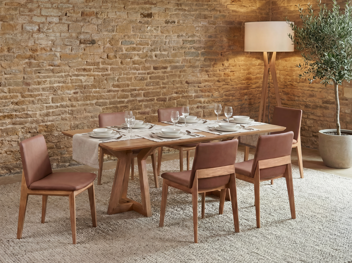 Hawksburn Dining Table Set 7pcs